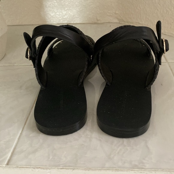 Banana Republic leather Woven Double Strap Sandal - Picture 3 of 10